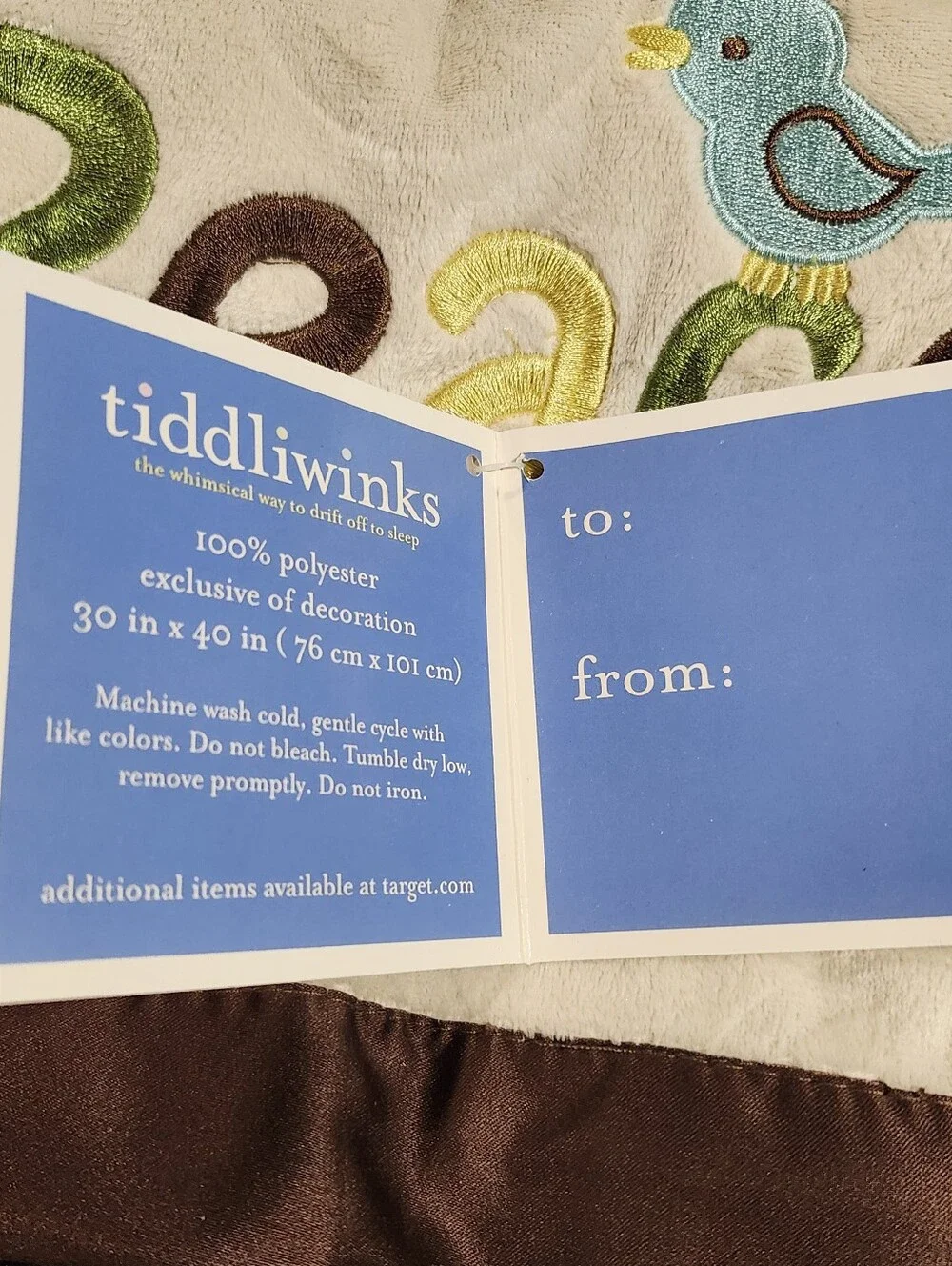 Tiddliwinks “peace” baby